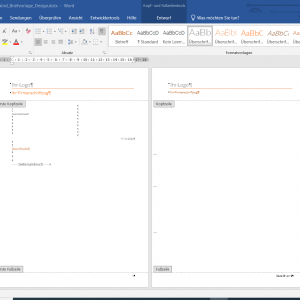 Word Briefvorlage nach Din 5008